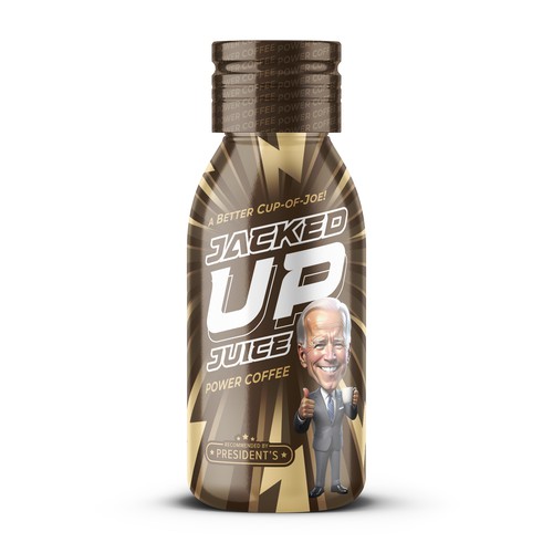 Jacked Up Juice Energy Drink Design by Gustavo RV