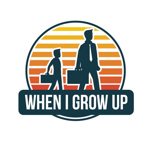 When I Grow Up Logo Design by designat1892