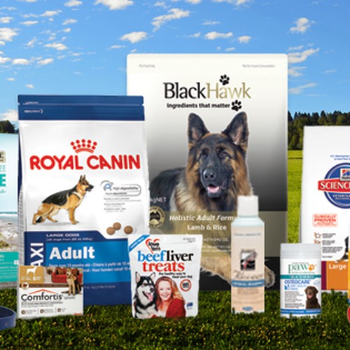 EASY facebook cover photo for an ONLINE PET STORE. Design by gogocreative