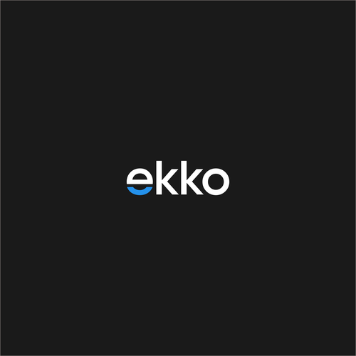 SIMPLE LOGO - ekko Letters then dm after Design by rizalirfani