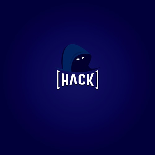 Hacker Themed Logo! Hacker/Coder Software Developer Logo Design by banana.heart