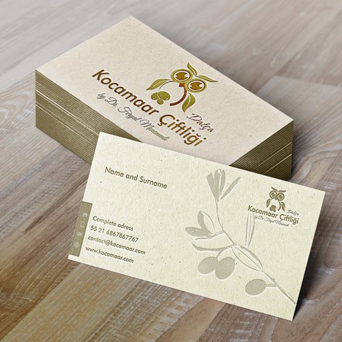 Create a stylish eco friendly brand identity for KOCAMAAR farm Diseño de ROSARTS