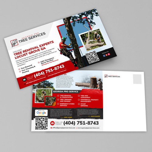 Branding for a Tree Removal Service Diseño de 123Graphics