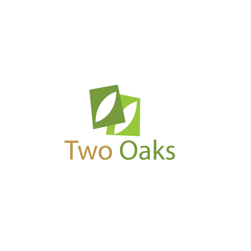 Construction, 3 business owners, use the work TWO oaks in our logo , very bold and intense  graphic Design by graphicvivid