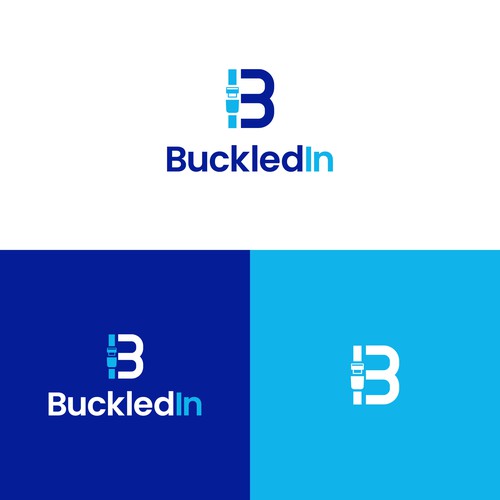 Student transportation company needs to get Buckled In to a new logo. Diseño de Razades Studio
