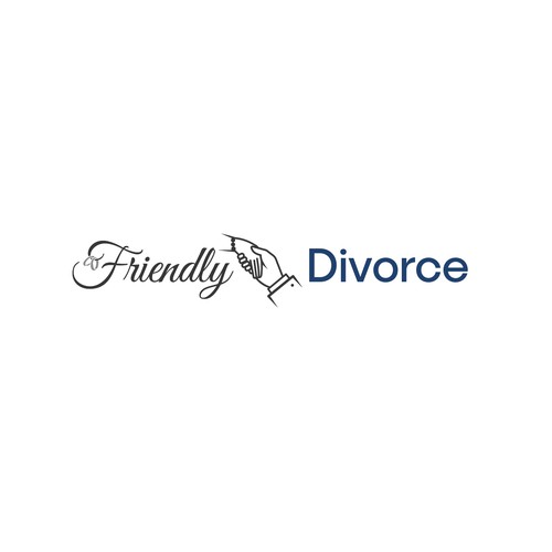 Friendly Divorce Logo Réalisé par Zatul