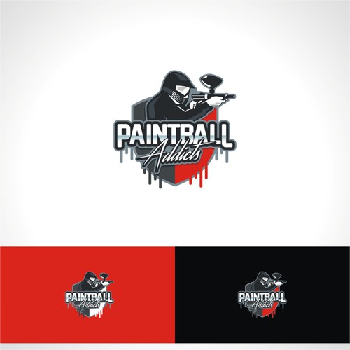 Paintball YouTube Channel logo Design by MAhi2014