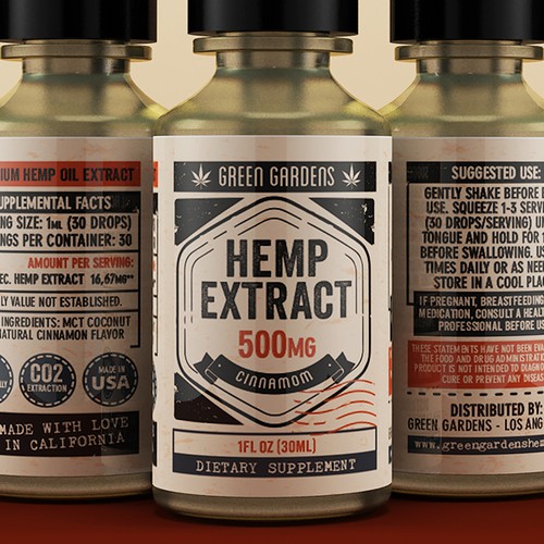 Hemp Labels The Best Hemp Label Design Ideas 99designs