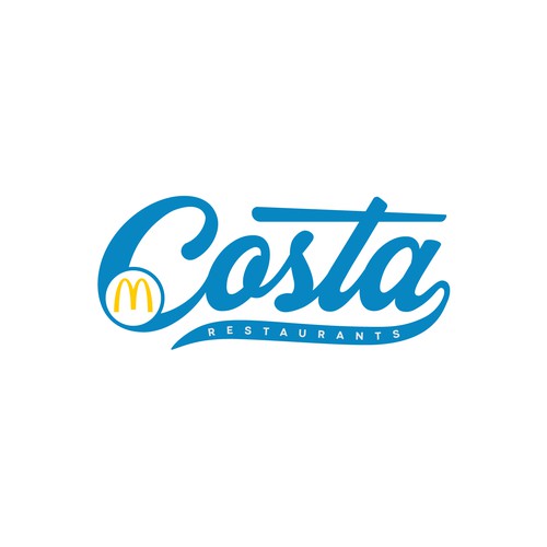 Logo for Costa Restaurants - McDonald's Design by rouf_art