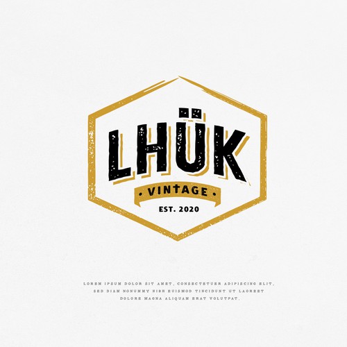 vintage clothing logo design