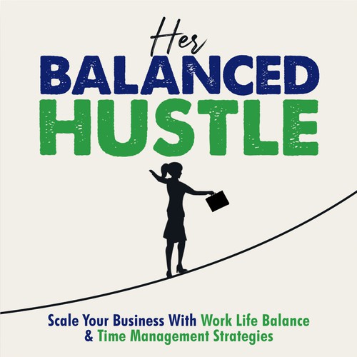 Her Balanced Hustle Cover Art Design by OnnoRokom