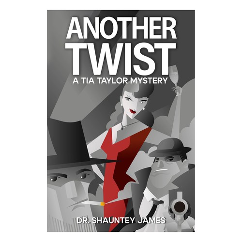 Murder Mystery Cover Design by Frank Shaw