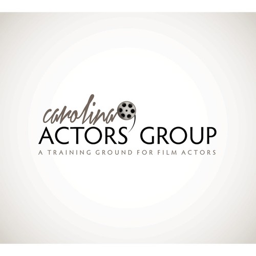 Carolina Actor's Group "A Training Ground For Film Actors"  Design by Organic Identity