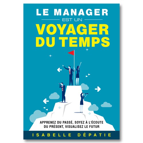 Cover for a French book about management - Fun work ! :) Réalisé par Colibrian