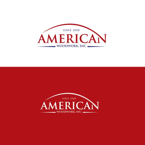 American Woodwork news a new logo Design by DeersCreative