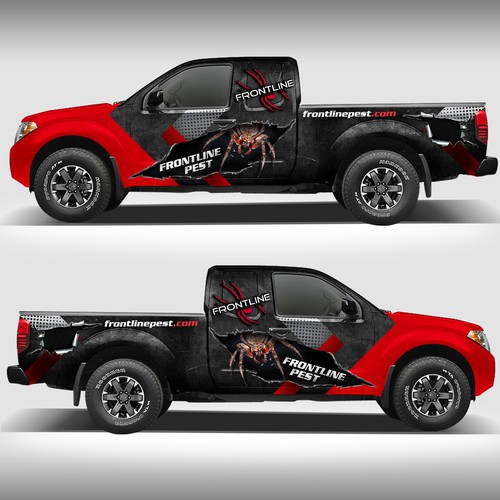 Frontline Pest Truck Design | Car, truck or van wrap contest