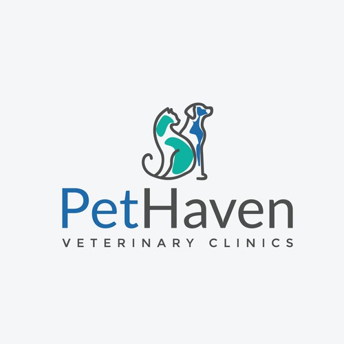 PetHaven Veterinary Clinics Logo Contest Design by AnamuArt