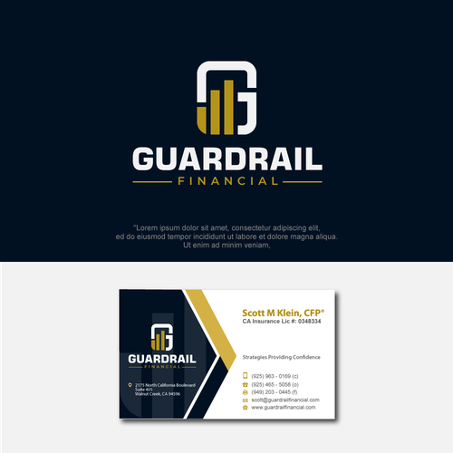 Brand Builders: The Guardrail Logo Competition Diseño de Art_Nesia™