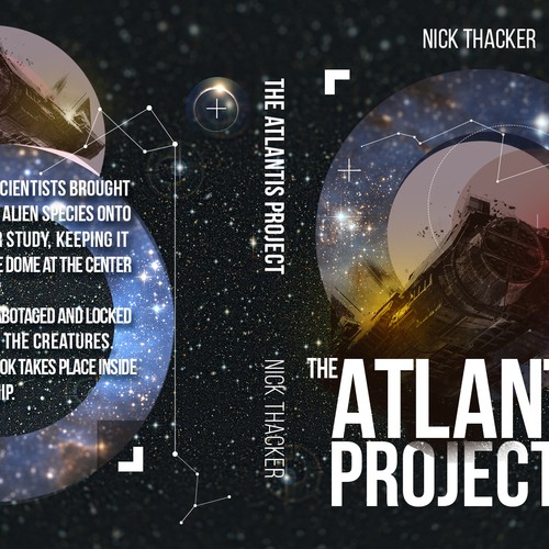 Thriller/Sci-Fi Book Cover Design in Award-Winning Author's Series! Diseño de Dilkone
