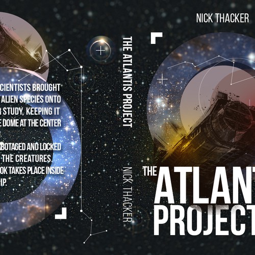 Thriller/Sci-Fi Book Cover Design in Award-Winning Author's Series! Ontwerp door Dilkone