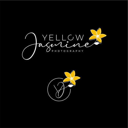 Yellow Jasmine Photography Logo Design-ontwerp door The Pixel Imagin