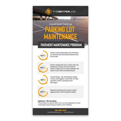 pavement maintenance Design by JanuX™