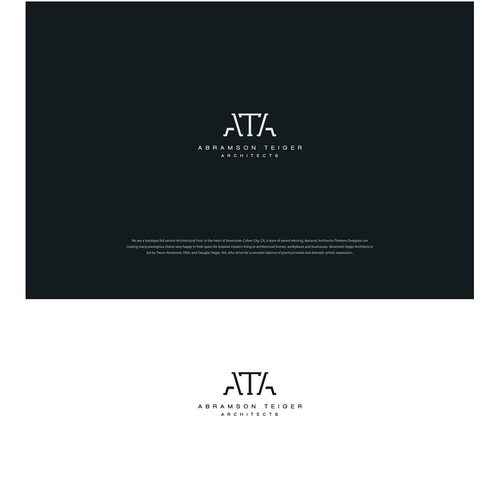 Award winning ARCHITECTURAL firm is re:branding its image. Design by INSPart