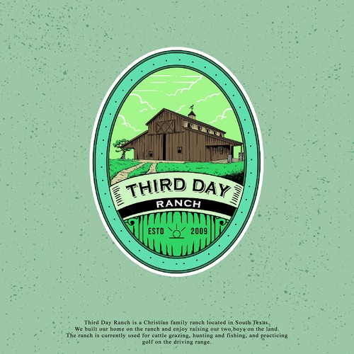 Capture essence of Texas ranch experience in new Third Day Ranch logo Diseño de TSpoon_D