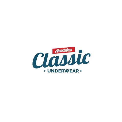 Design the logo for aussieBum's No1 Underwear range; Original Classic Design by D E S P O T I C