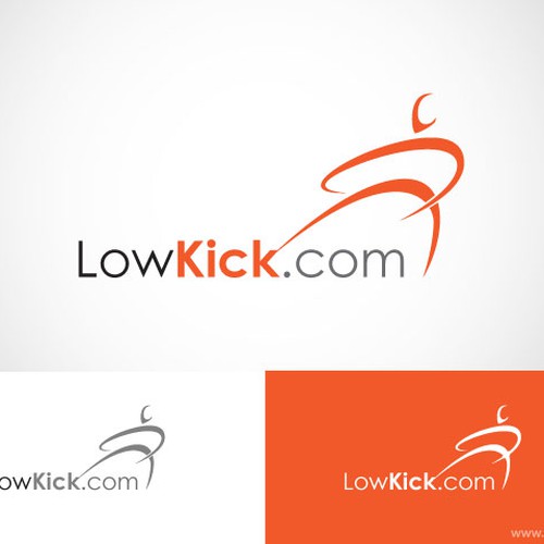 Awesome logo for MMA Website LowKick.com! Diseño de Vijay Kumar Raju