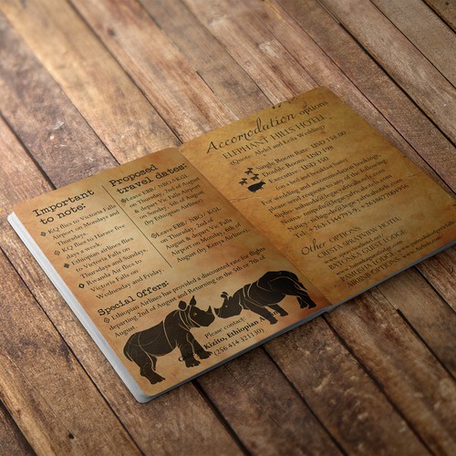 Card or invitation contest entry by Velis Reid