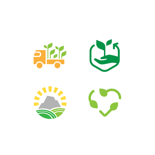 Organic shop icons