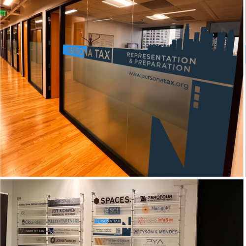 Designs | Co-working Signs for Los Angeles Firm | Signage contest