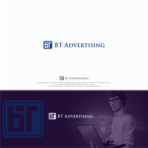 Create a logo and website for BT Advertising Design réalisé par Logo Sign