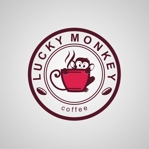 Design di Create logo for Lucky Monkey Coffee di Egyhartanto