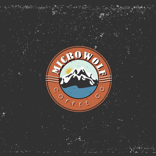 Microwolf Coffee logo Design by red lapis
