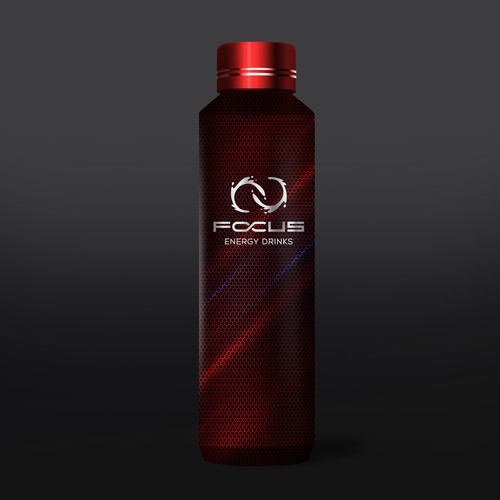 Focus Energy Bottle Design by Creative Selection