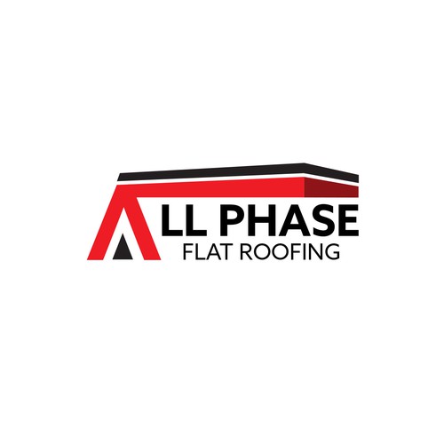 Flat Roofing Company Contest Design by Design Elements