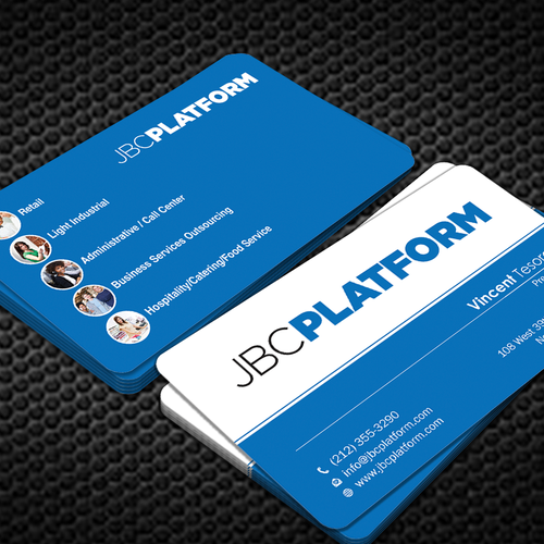 NYC Temp Staffing Agency REBRAND - NEEDS new cards! Design by bleubird