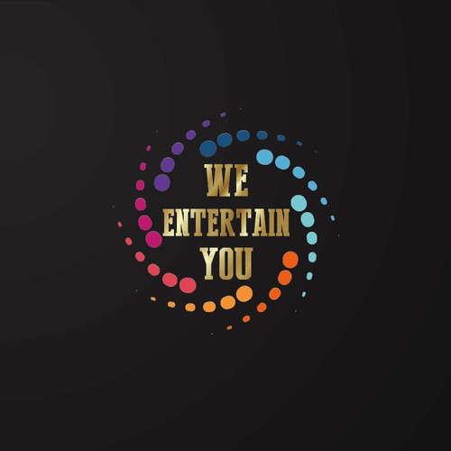 We entertain you - Logo for Tour Organizer for Music & big Scale Events Design by Dorothy.Z