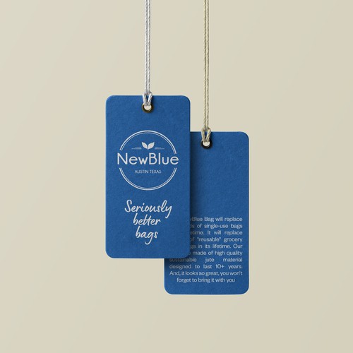 Hang Tag for Bags Design por Iskanderius