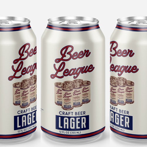 Re-design sports themed craft lager to appeal to today's beer consumers Design réalisé par Windmill Designer™