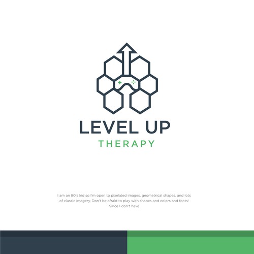 Gamer-inspired logo for mental health practice Design by smitadesign