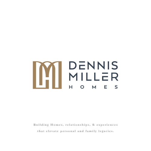 Design di Design a Logo for a Luxury Home Builder Blending Timeless Craftsmanship with Modern Precision di MnaCreations