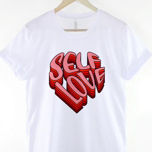 SELF LOVE MERCH T-SHIRT Design by sampak_wadja