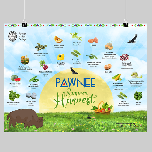 HEY! The Pawnee Natives need your help - expert needed for Pawnee-English Guide Design by Krisssmy