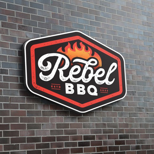 Rebel BBQ needs you for a bbq catering company that is doing bbq differently Diseño de Boaprint