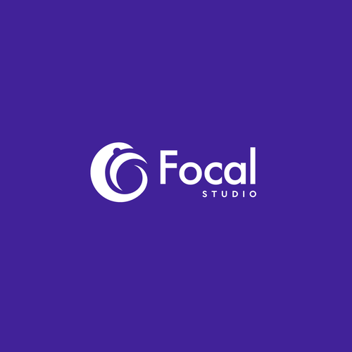 Logo for FocalStudio.AI Design by Roxana.I