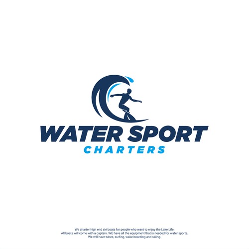 Creative Water Sport Design Design by Dante Studio