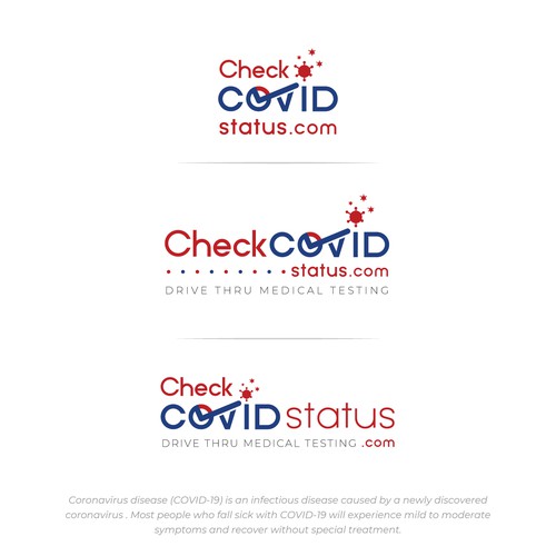 LOGO for Drive Thru Covid Testing - PLEASE HELP! Réalisé par ThetaFly